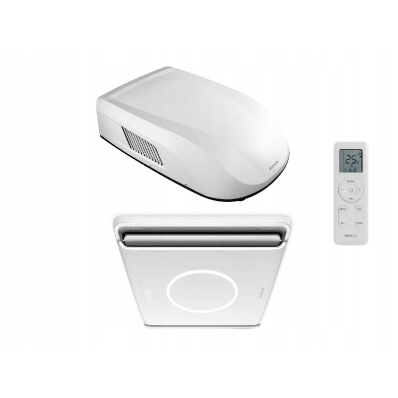 Air conditioning air conditioner sinclair asv 25bs 2 6kw for a camper trailer