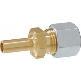 Straight screw connection, gok gas connection 8-10 mm