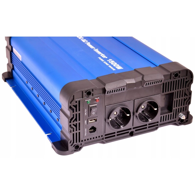 Car converter 12v 230v 1500w sine
