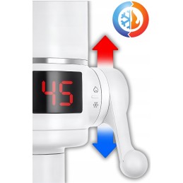 Electric water heater bathroom faucet camping 3000w LCD white