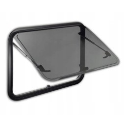 Hinged window with aluminum frame S7P 818x315 Dometic