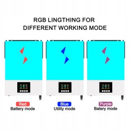 6 2kw solar inverter 6200w hybrid offgrid
