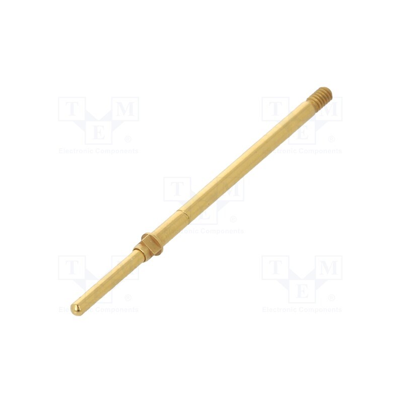 1 pcs x TEKON - TK32SCR.05.1,30.S.150.A - Test needle, Operational spring compression: 4mm, 5A, Ø: 1.3mm