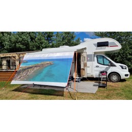 Sunscreen for the Fiamma F45S 260 awning