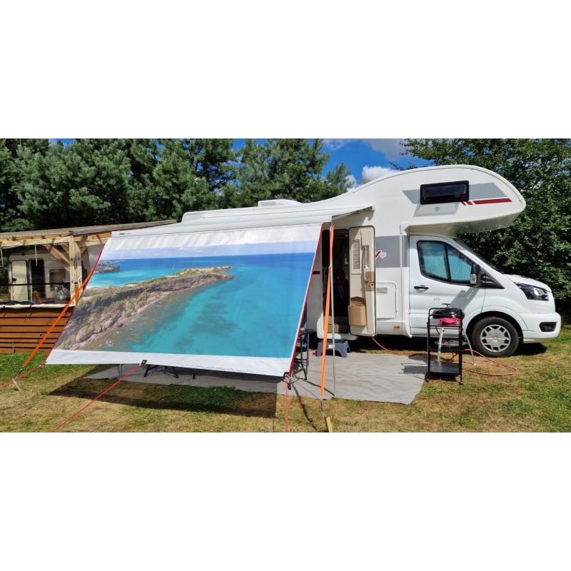 Sunscreen for the Fiamma F45S 260 awning