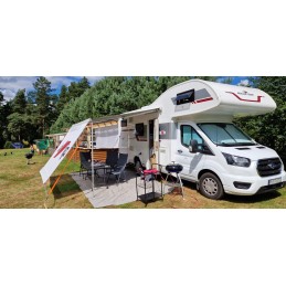 Sunscreen for the Fiamma F45S 260 awning