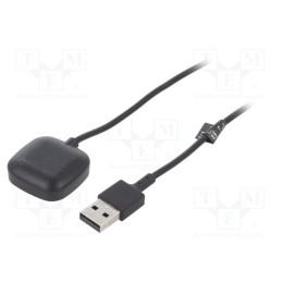 1 pcs x AKYGA - AK-SW-27 - Cable: for smartwatch charging, 1m, Fitbit Sense,Fitbit Versa 3