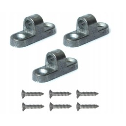 Fixing the vestibule of the vertical awning frame, 3 pcs