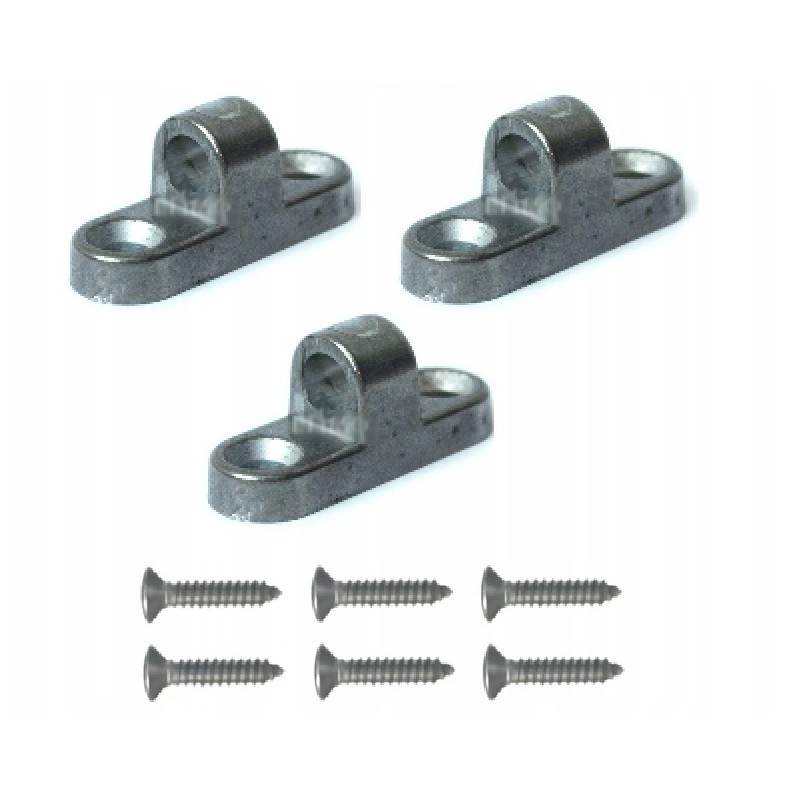 Fixing the vestibule of the vertical awning frame, 3 pcs