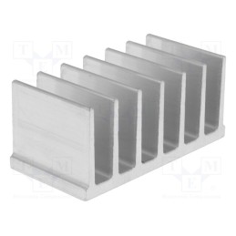 1 pcs x STONECOLD - - - Heatsink: extruded, grilled, L: 40mm, W: 78mm, H: 35mm, aluminium, raw