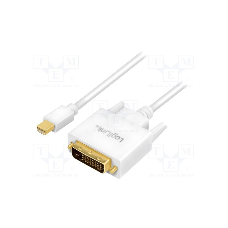 1 pcs x LOGILINK - CV0138 - Cable, DisplayPort 1.2, 3m, white