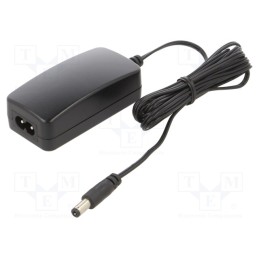 1 pcs x MEAN WELL - SGAS15B24-P1J - Power supply: switched-mode, 24VDC, 0.625A, Out: 5,5/2,1, 15W, 86%