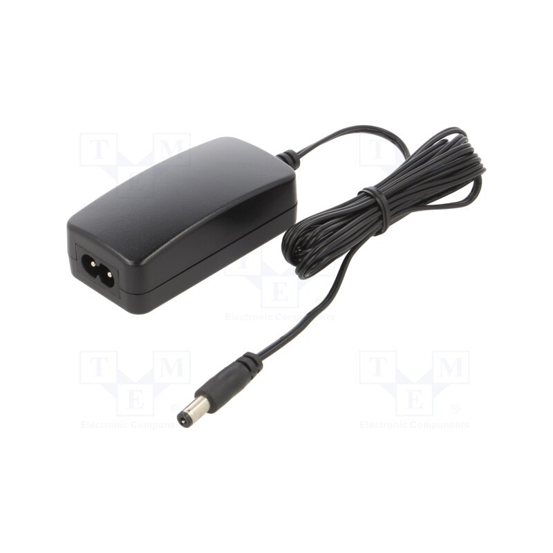 1 pcs x MEAN WELL - SGAS15B24-P1J - Power supply: switched-mode, 24VDC, 0.625A, Out: 5,5/2,1, 15W, 86%