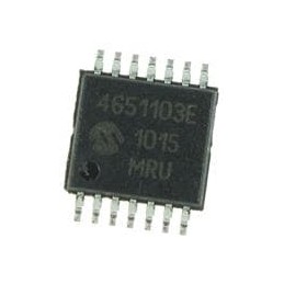 1 pcs : MCP4651-103E/ST - Digital Potentiometer ICs Dual 8B V I2C POT