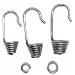 Spring hook, expander spring 6, sleeve 10
