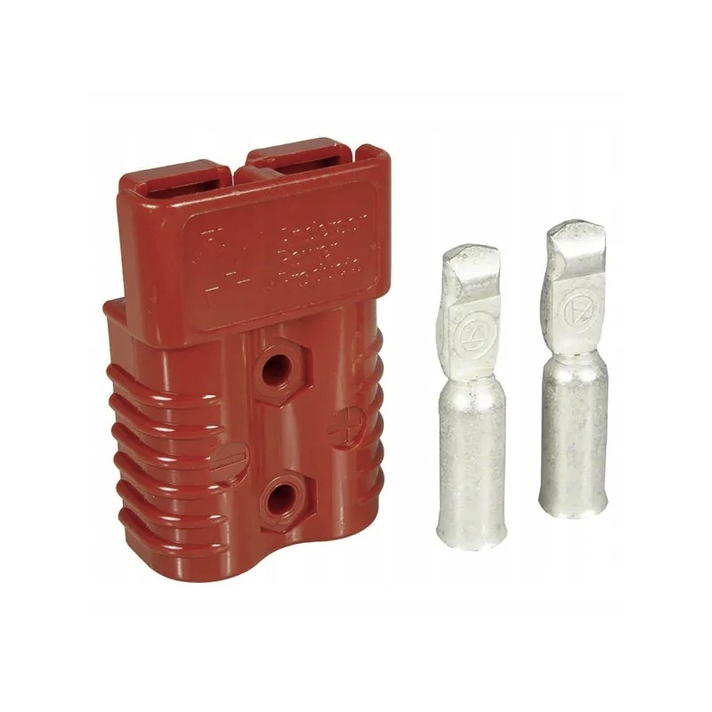 Anderson socket plug SB 120a 16mm red