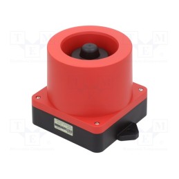 1 pcs x QLIGHT - QWH50-12/24 - Signaller: sound, siren, 10÷30VDC, 123dB, QWH, IP66, Ø168x163mm