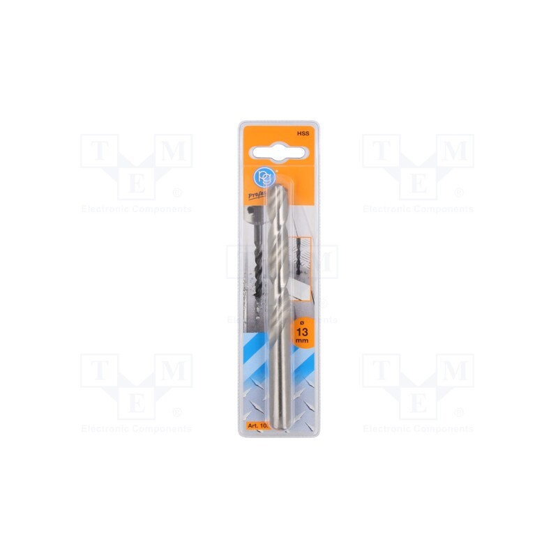 1 pcs x PG PROFESSIONAL - 10.13 - Drill bit, for metal, Ø: 13mm, blister