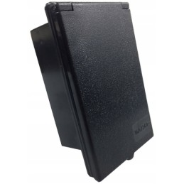 Cee external electrical socket 230v 16a black
