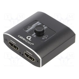 1 pcs x GEMBIRD - DSW-HDMI-21 - Switch, HDCP,HDMI 2.0, black, Features: works with 4K, UHD 2160p
