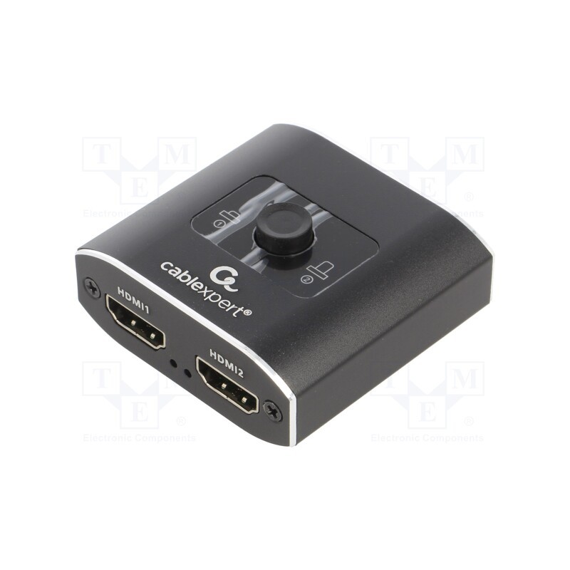 1 pcs x GEMBIRD - DSW-HDMI-21 - Switch, HDCP,HDMI 2.0, black, Features: works with 4K, UHD 2160p