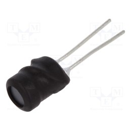 10 pcs x FERROCORE - COIL0608-0.047 - Inductor: wire, THT, 47uH, Ioper: 1.4A, 190mΩ, ±10%, Ø7.5x9.5mm