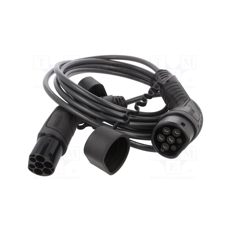 1 pcs x PHOENIX CONTACT - 1097299 - Cable: eMobility, 1x0.5mm2,5x1.5mm2, 480V, 16.63kW, IP44, 5m, 20A