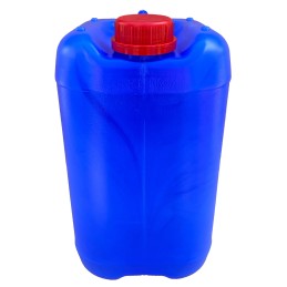 Plastic canister, 10l tank, blue tank