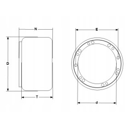 Drive wheel for ept20 15et2 pallet truck