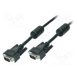 1 pcs x LOGILINK - CV0002 - Cable, D-Sub 15pin HD plug,both sides, black, 3m