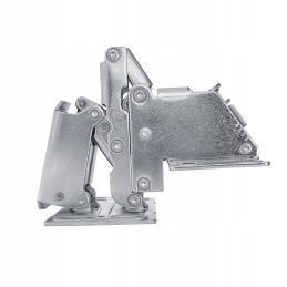 Furniture hinge for suspended upper cabinets