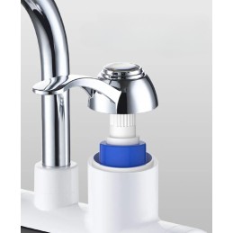 Electric instantaneous water heater, 60 degrees, LCD display