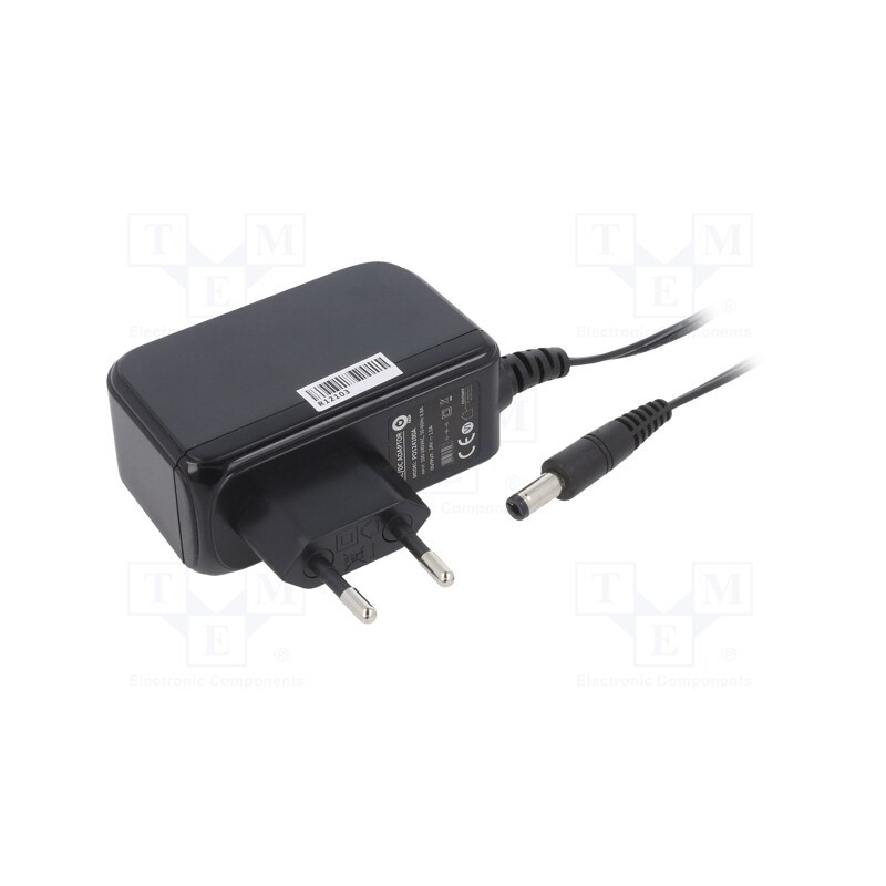1 pcs x POS - POS24100A-25 - Power supply: switched-mode, plug, 24VDC, 1A, 24W, Plug: EU, 86.03%