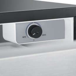 Camping compressor refrigerator for a Dometic camper