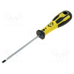 1 pcs x C.K - T49125-035 - Screwdriver, slot, SL 3,5, Blade length: 100mm, Overall len: 185mm