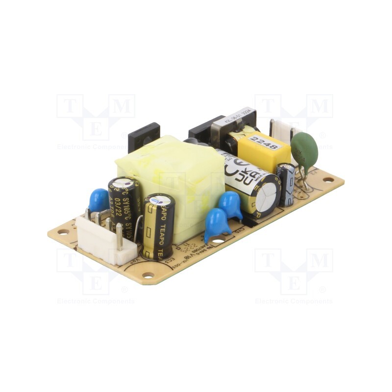 1 pcs x CINCON - CFM36SB240-T - Power supply: switched-mode, open, 36W, 120÷370VDC, 90÷264VAC