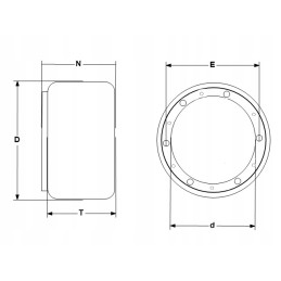Drive wheel for epl154 pallet truck