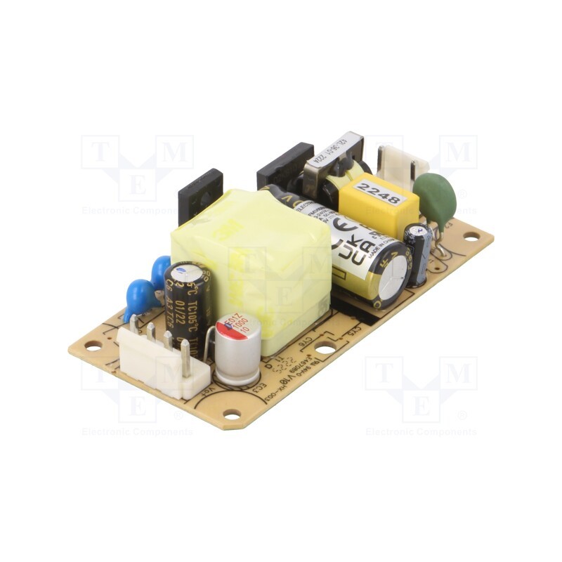 1 pcs x CINCON - CFM36SB050-T - Power supply: switched-mode, open, 36W, 120÷370VDC, 90÷264VAC