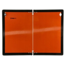 Orange foldable ad board 300x400