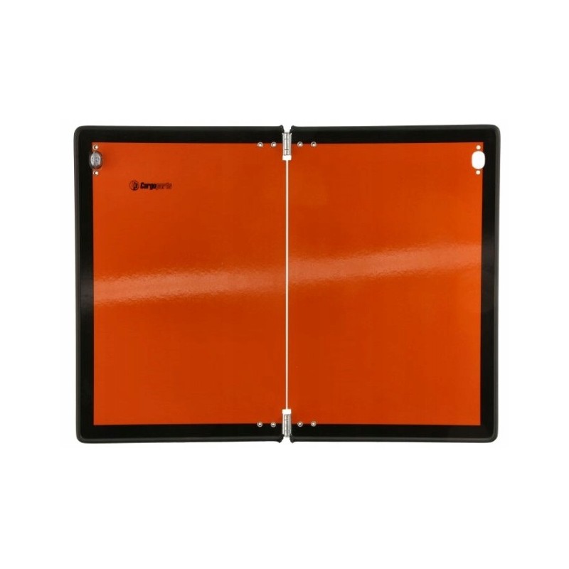 Orange foldable ad board 300x400