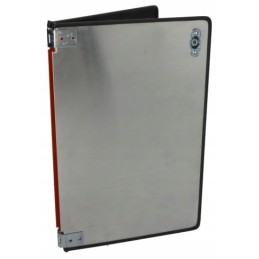 ADR warning board, orange, 300x400