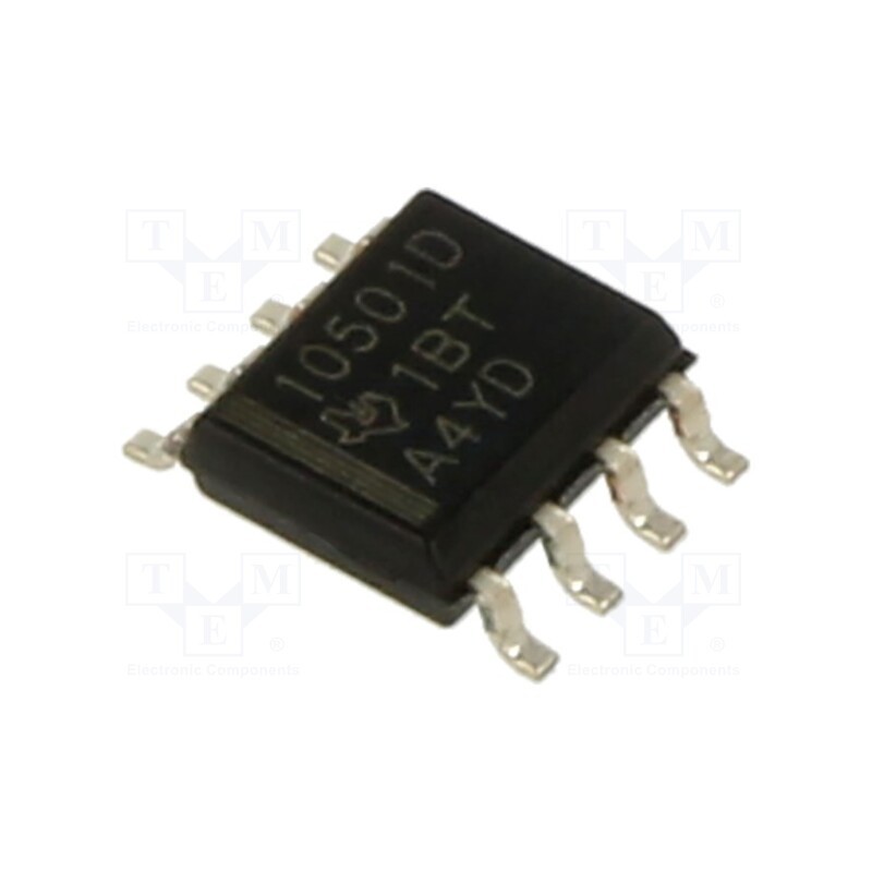 1 pcs x TEXAS INSTRUMENTS - SN10501D - IC: operational amplifier, 120MHz, Ch: 1, SO8,