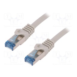 1 pcs x LOGILINK - CQ4102S - Patch cord, S/FTP, 6a, stranded, Cu, LSZH, grey, 15m, 26AWG