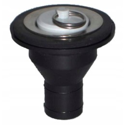 Water drain with a plug for a 28 mm diameter pipe