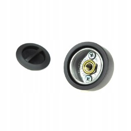 Inlet socket for gas refueling gasbank camper