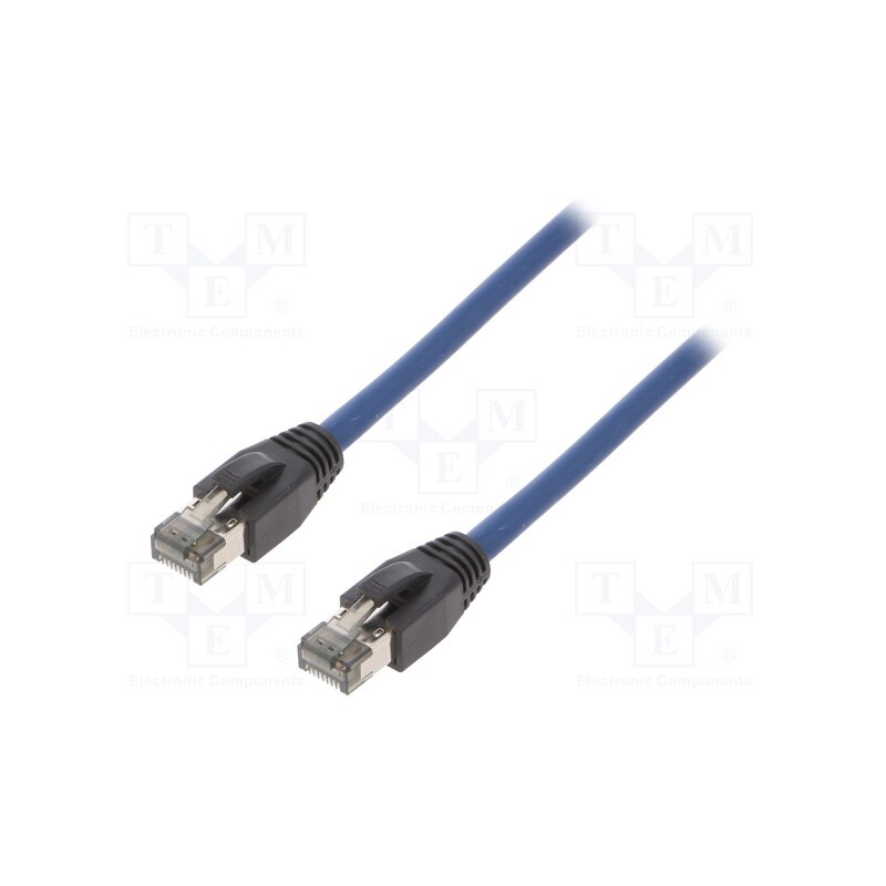 1 pcs x LOGILINK - CQ8076S - Patch cord, S/FTP, Cat 8.1, stranded, Cu, LSZH, blue, 5m, 26AWG
