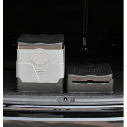 Outdoor portable foldable car toilet 20l load capacity 200 kg