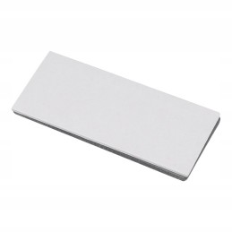 Reflector 82x36mm white self-adhesive rectangular