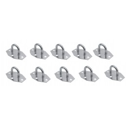 Eyelet, eyelet, tarpaulin hook, gripper, 10 pcs
