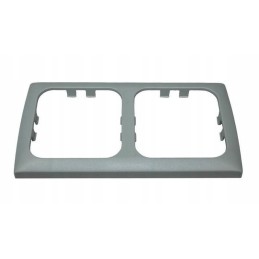 Double cover frame for the trailer switch socket